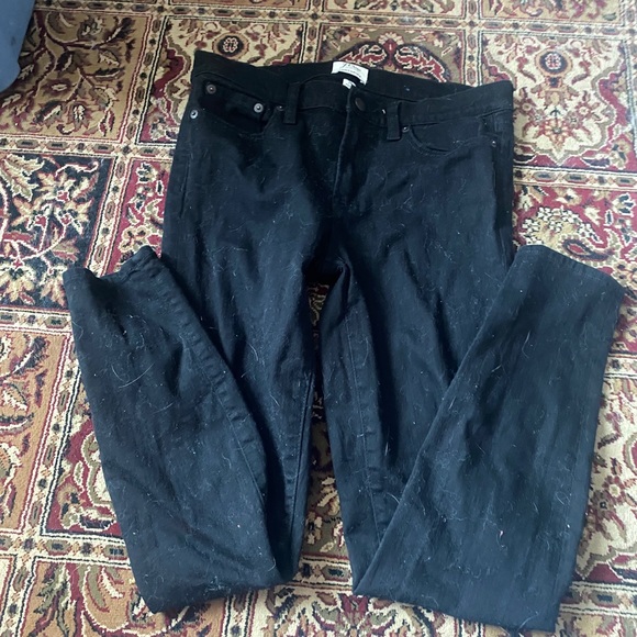 J. Crew Denim - J Crew size 28 black toothpick jeans